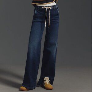 MOTHER High Rise Blue Jeans